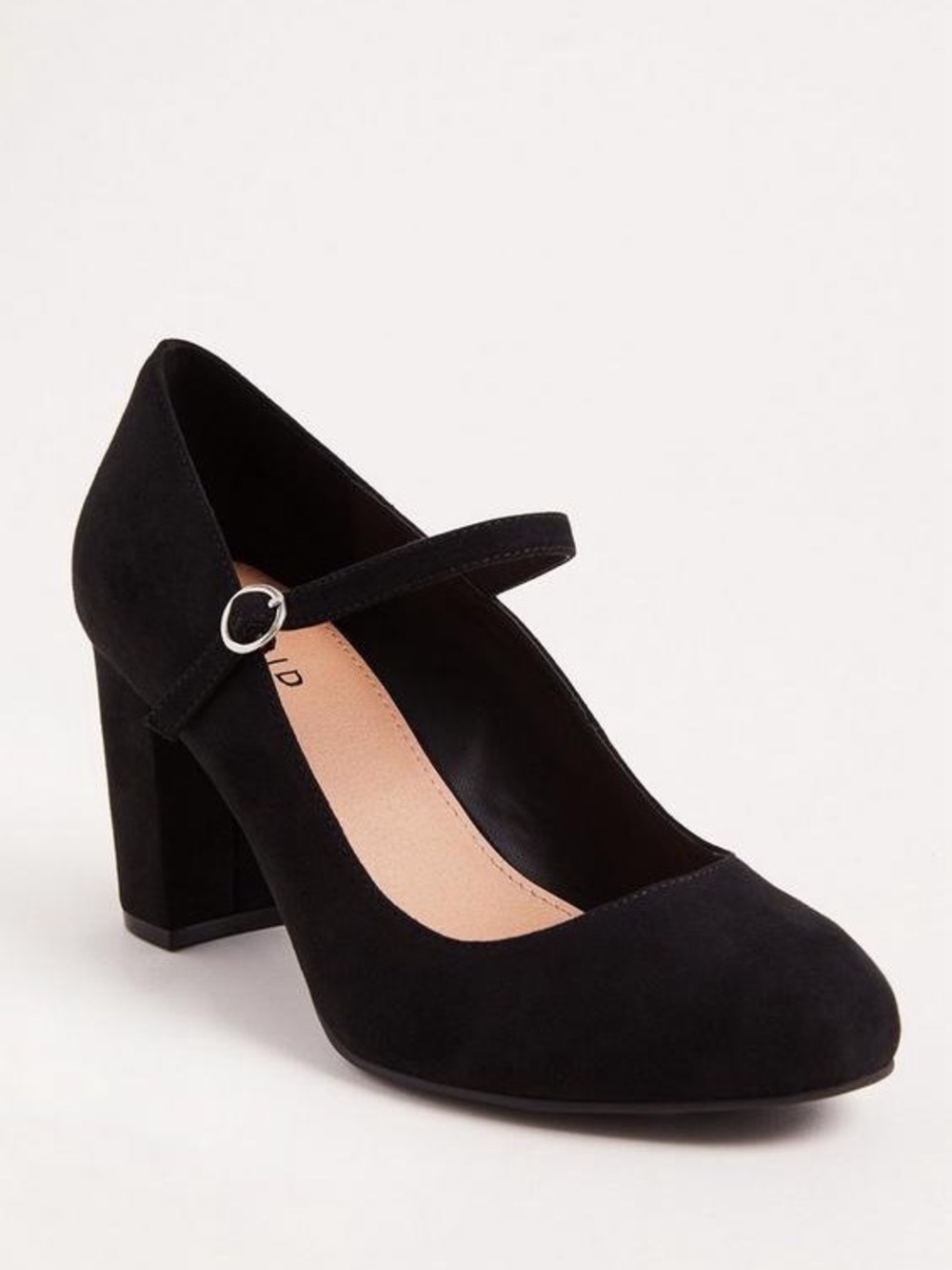 TORRID Classic Black Mary Jane Block Heel Pump - Women's | 7WW